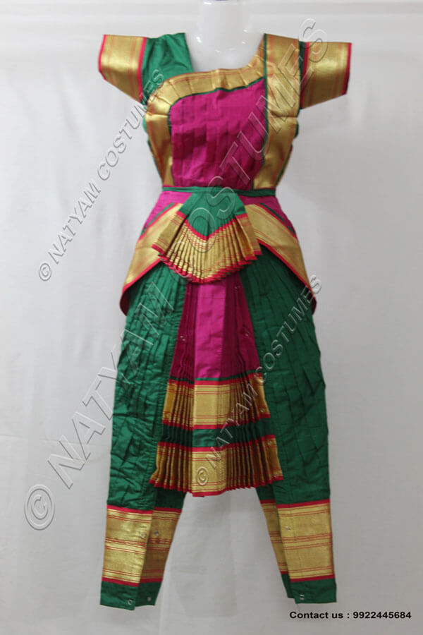 Bharatnatyam costume 3