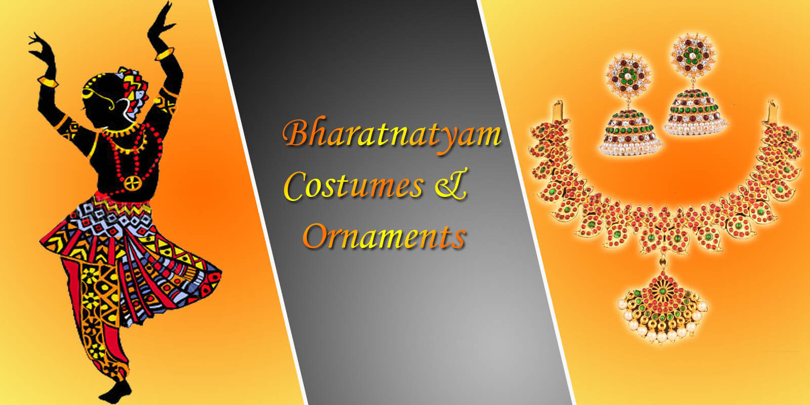 haratnatyam costumes and ornaments