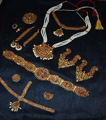 manipuri dance ornaments