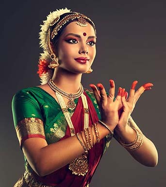 kathak dance costume