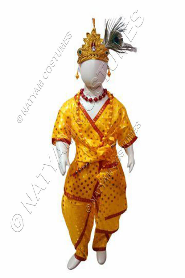mythological fancy dress krishna