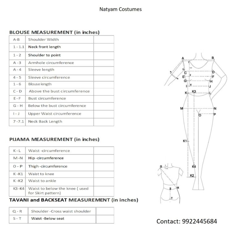 Stitch service for classical Bharatanatyam dance costume