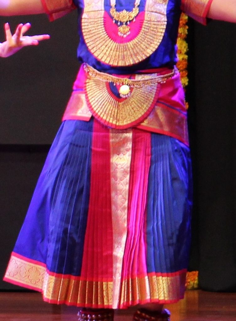 bharatnatyam dance dress