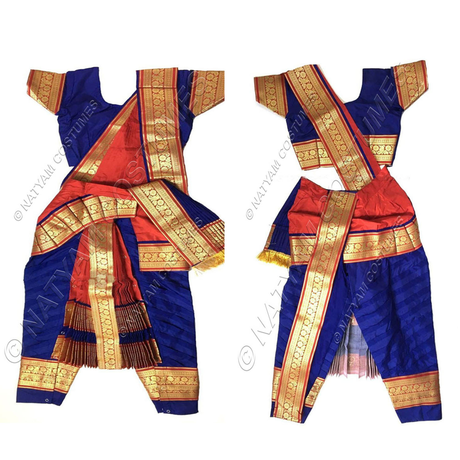 Kuchipudi dress kids