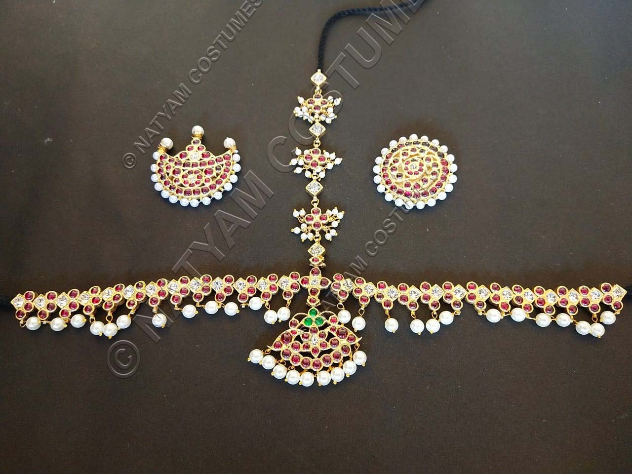 Purchase Bharatanatyam Jewellery Set Online at Wholesale Prices