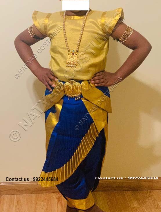Male Bharatanatyam Costume