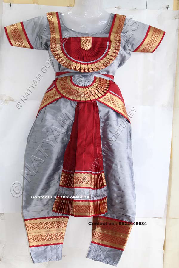 Bharatanatyam Dance Dress - Pyjama 5