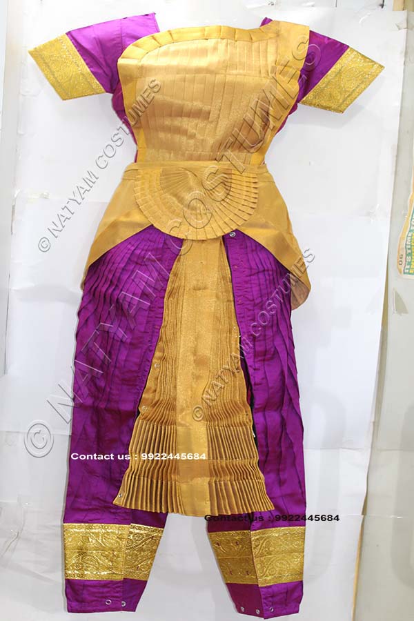 Adult Bharatanatyam Dress - Pyjama