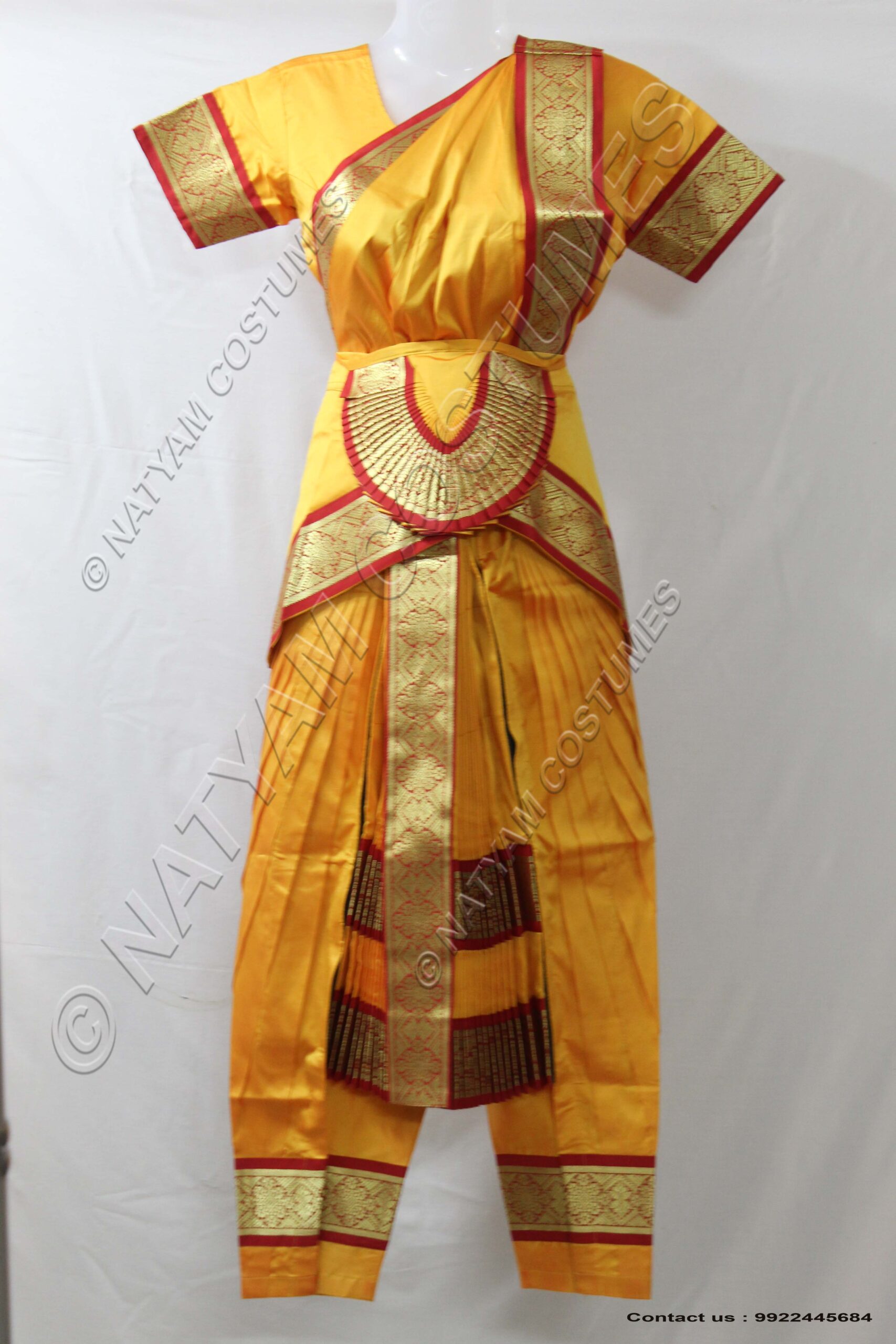 Bharatanatyam Dress - Pyjama
