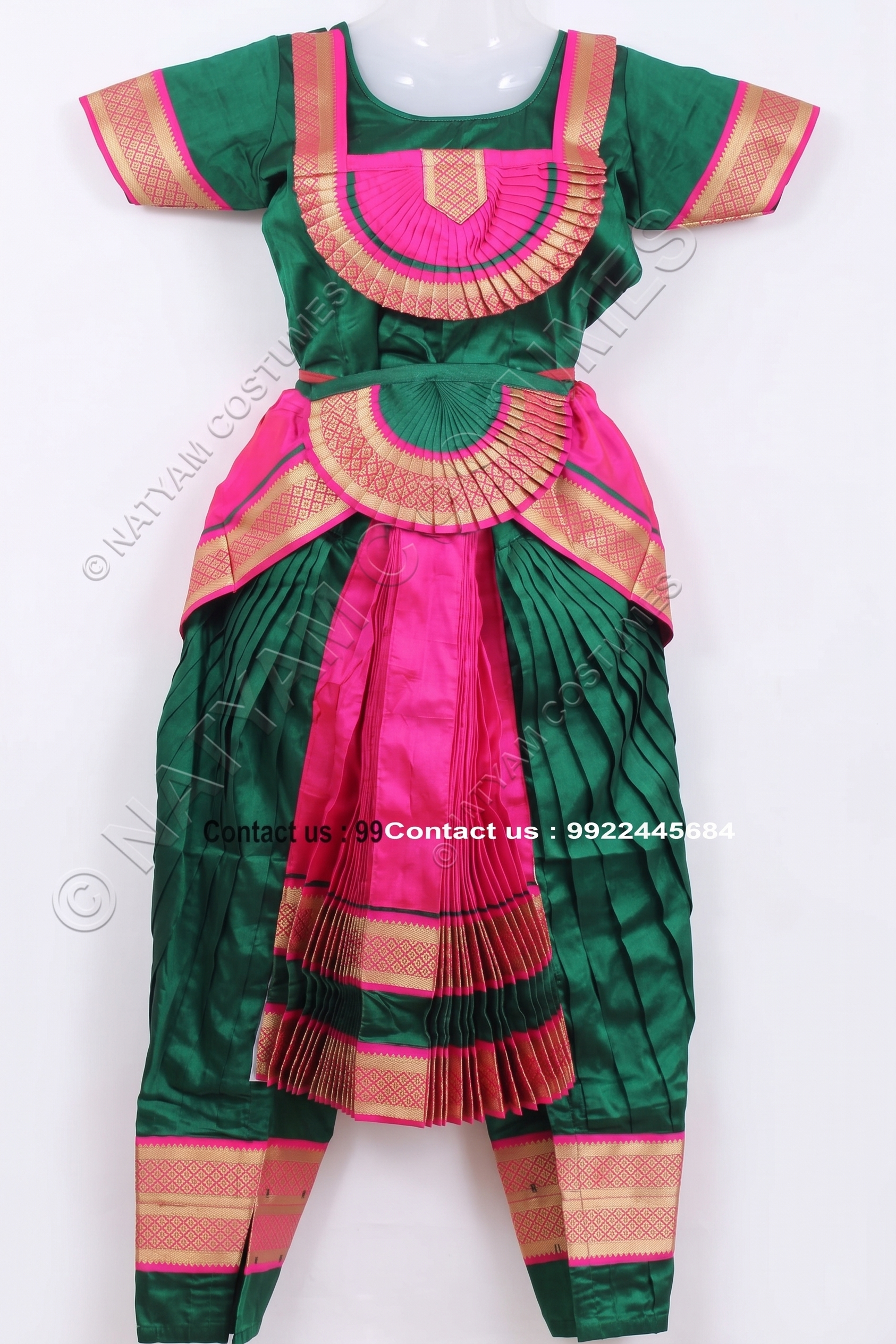 pijama bharatanatyam dress
