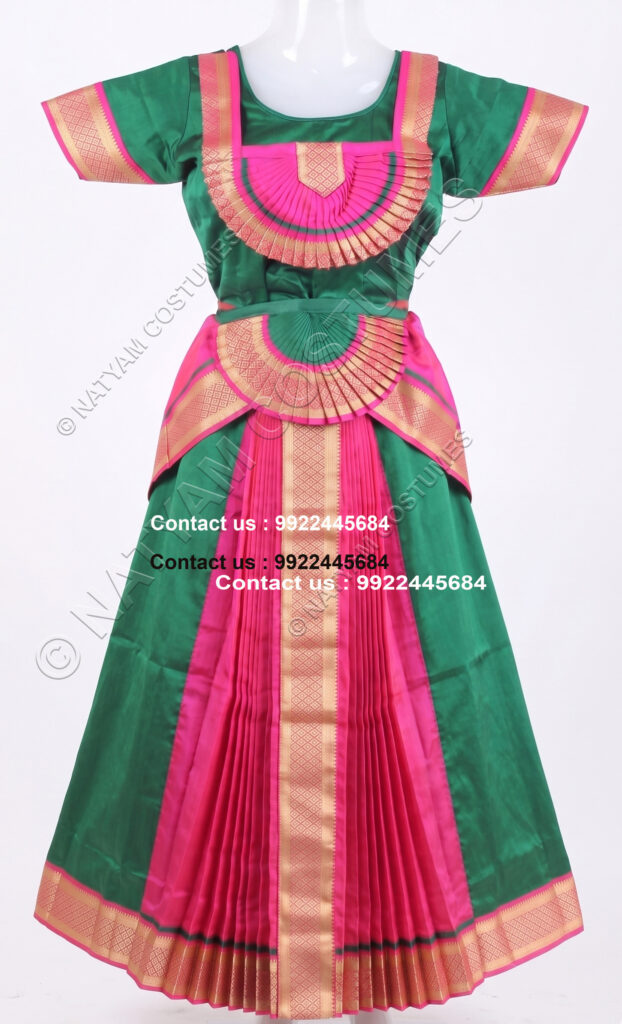 Home skirt bhartnatyam dress