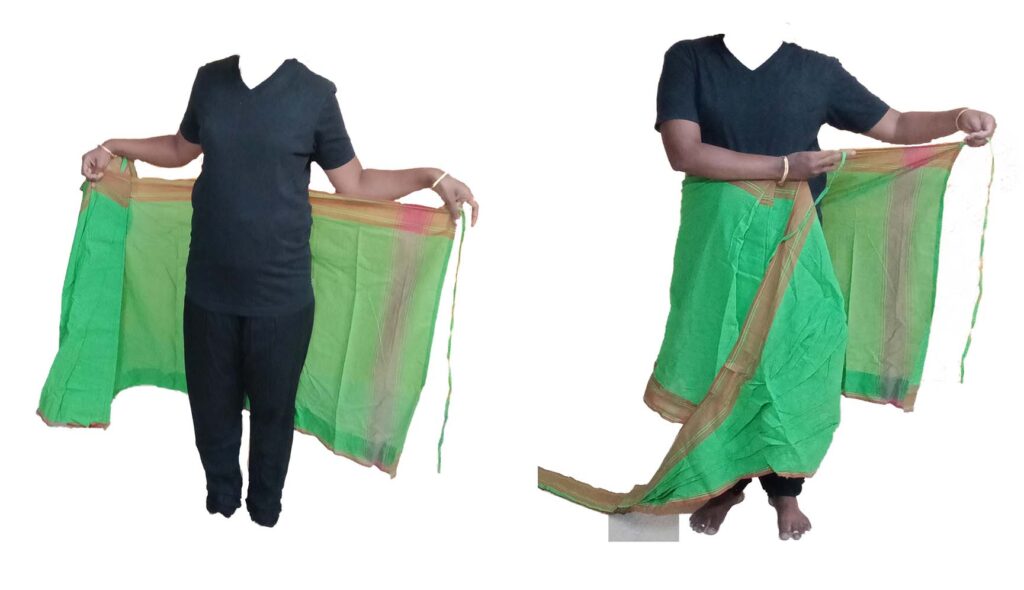 How to Wear Practise saree Readymade -model1 -first