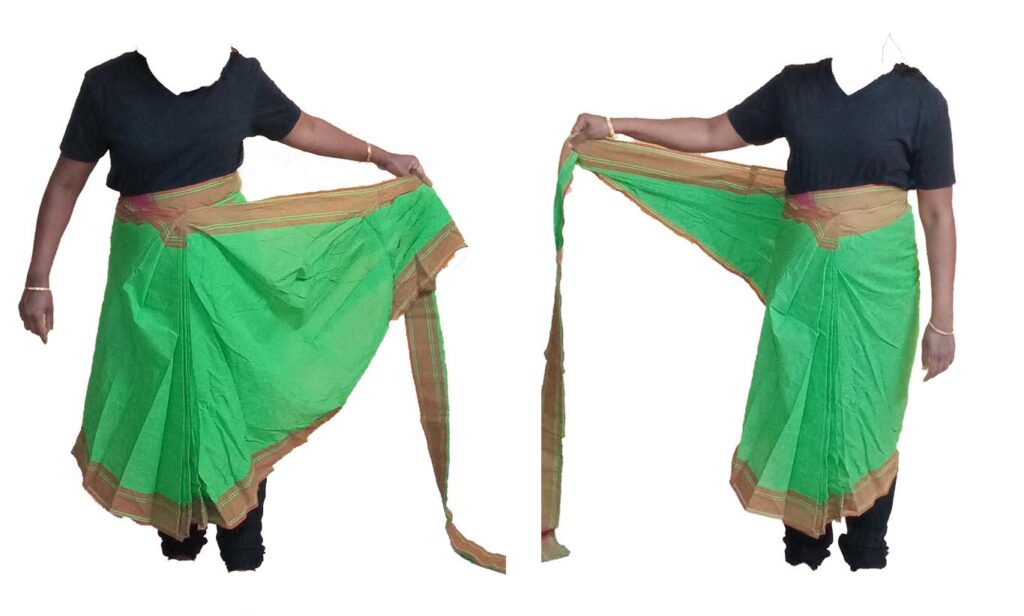 How to Wear Practise saree Readymade -model1 -third