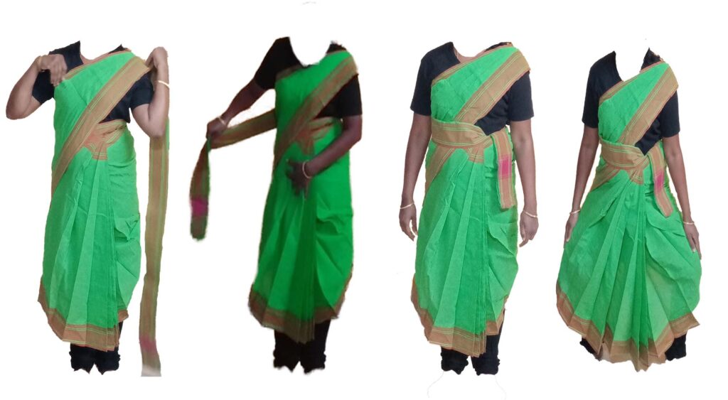 How to Wear Practise saree Readymade -model1 -last