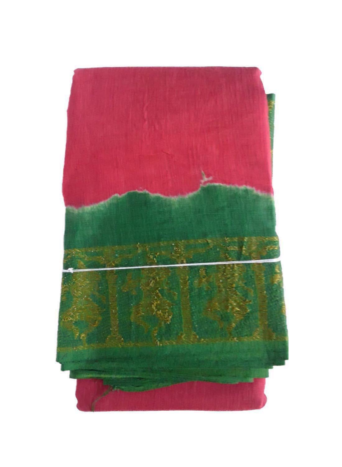 dark pink practice saree