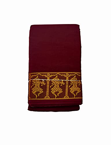 garnet maroon dace saree 5 pcs add