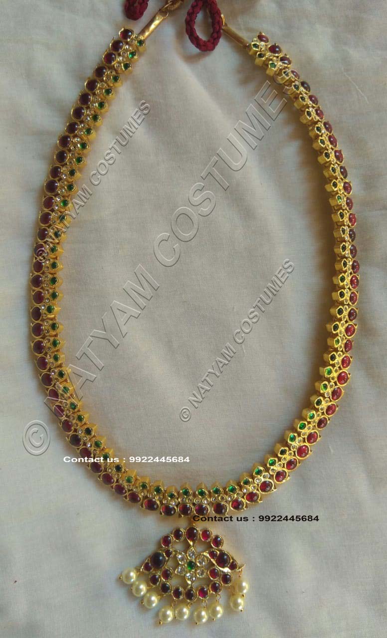 real temple jewellery kempu silver