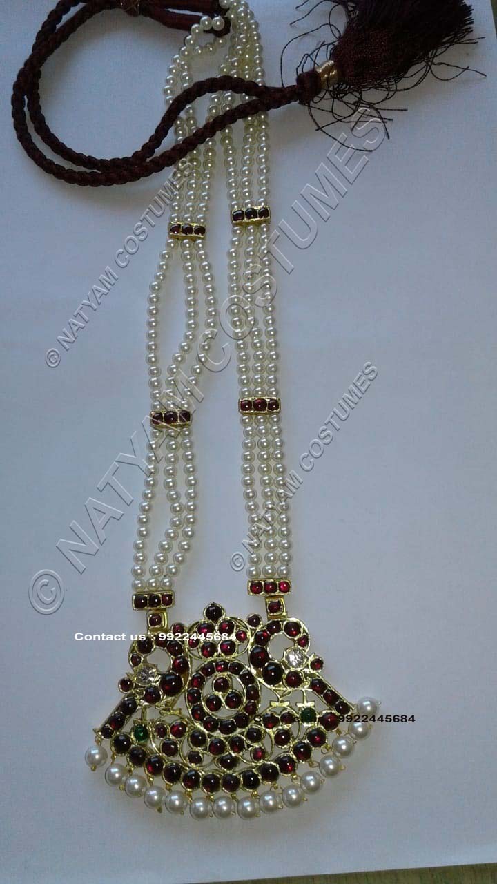 real temple jewellery kempu silver