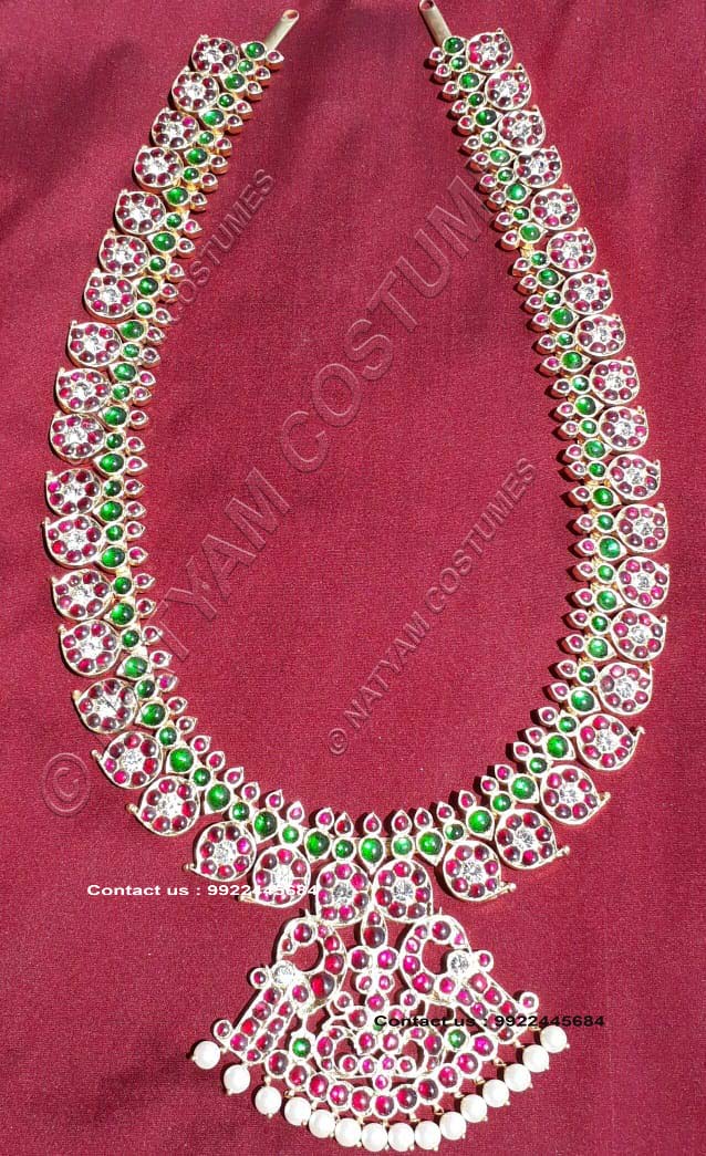 real temple jewellery kempu silver