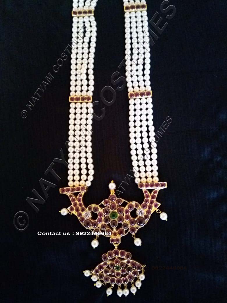 real temple jewellery kempu silver