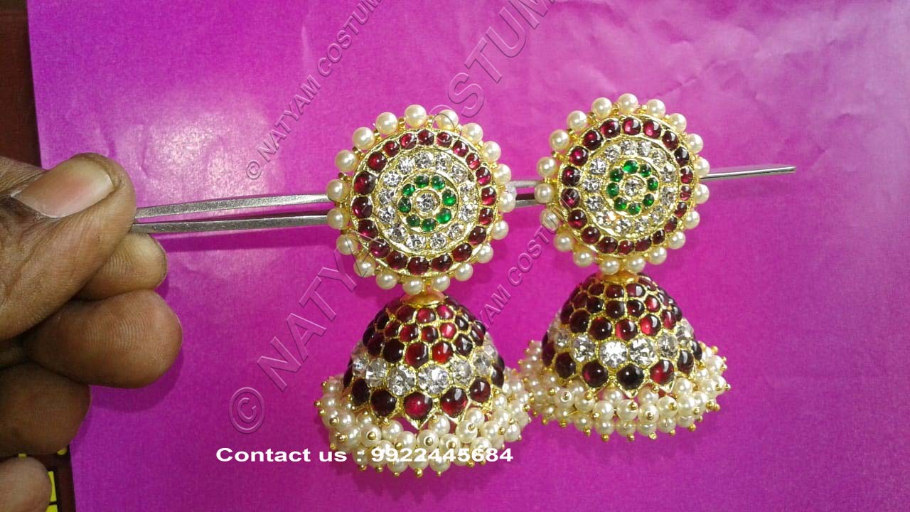 real temple jewellery kempu silver