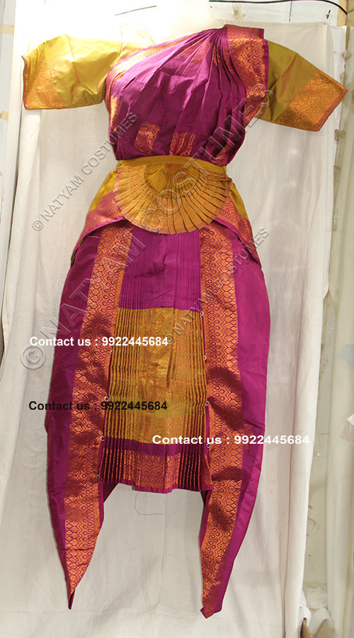 dhoti magenta