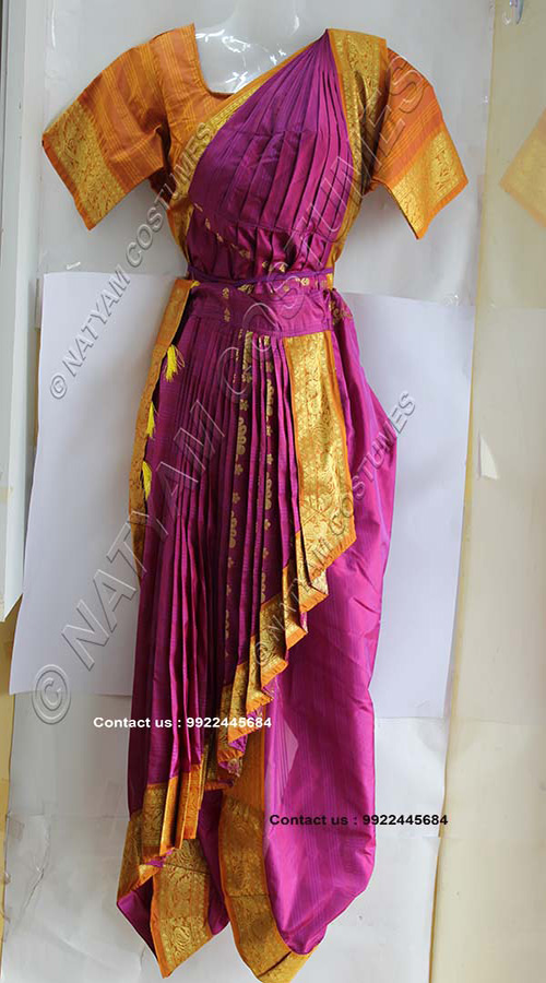 dhoti purple