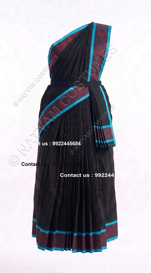 model4 black with blue boarder