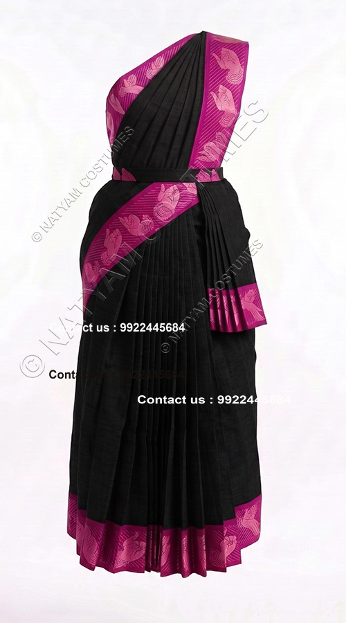 model4 black with pink boarder