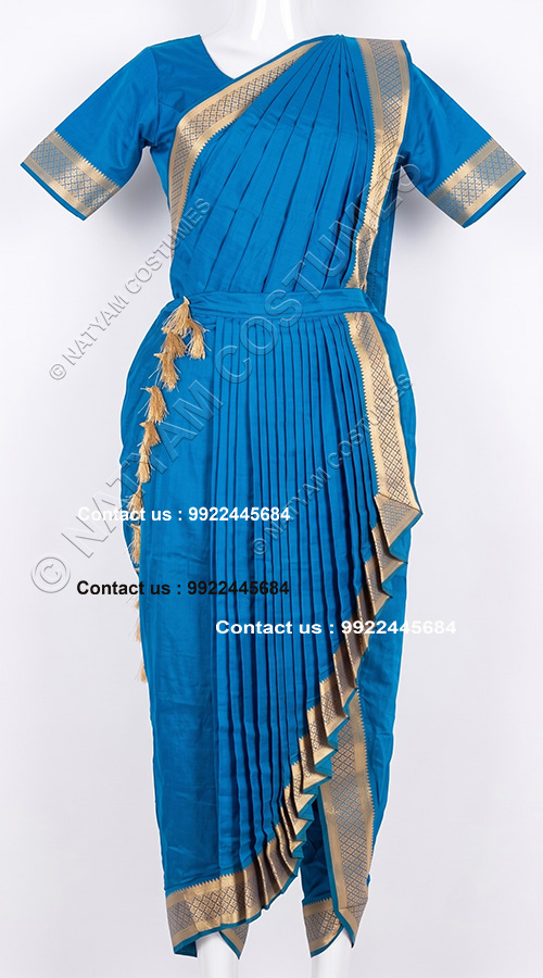 dhoti dress – skyblue
