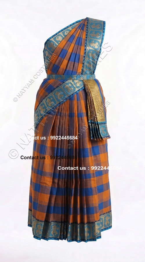 model4 checked orange
