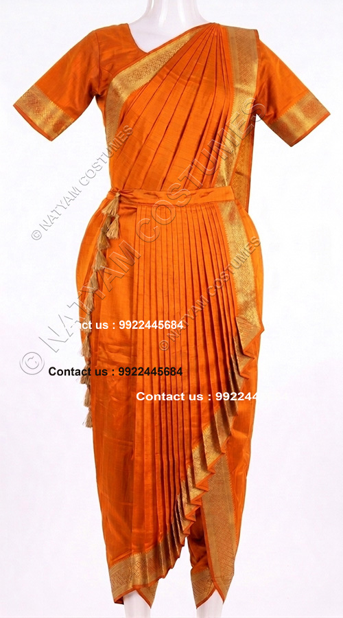 dhoti dress –Orange