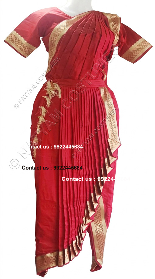 dhoti dress – Red