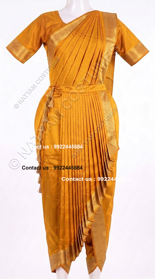 dhoti dress – Yellow