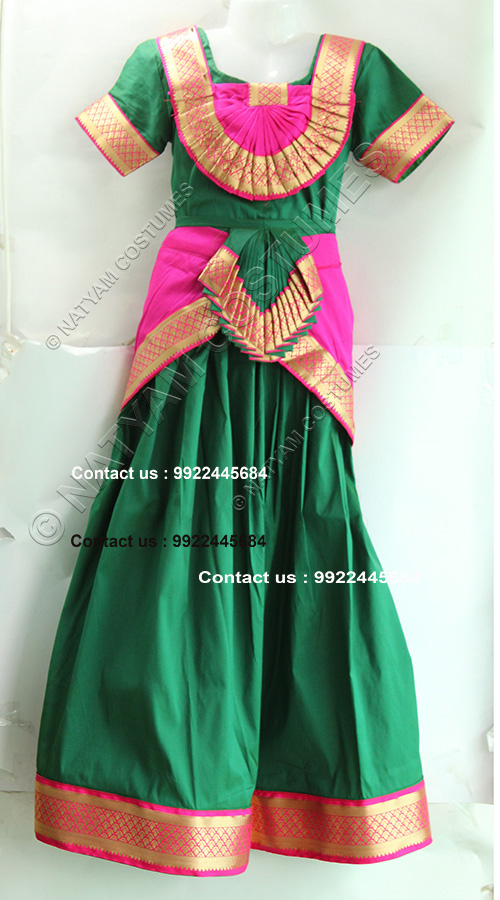 green pink