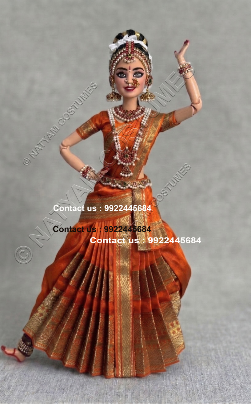 miniature kuchipudi, dance dolls 