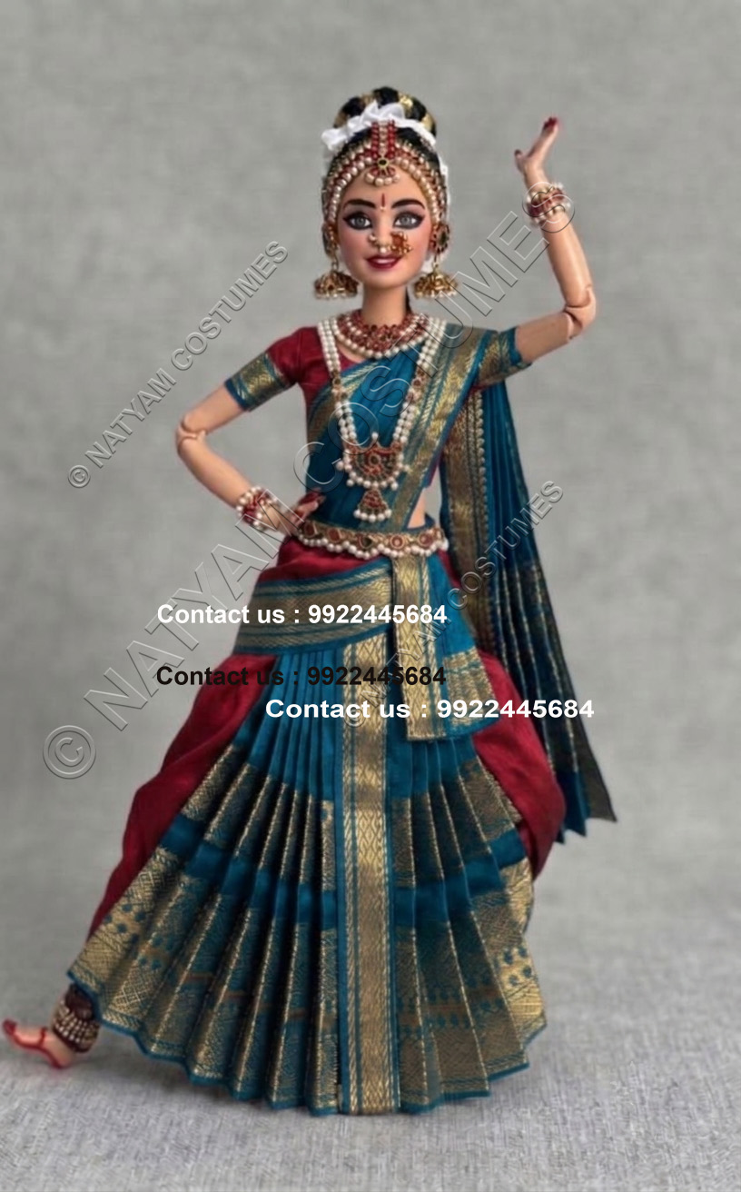 miniature kuchipudi, dance dolls 