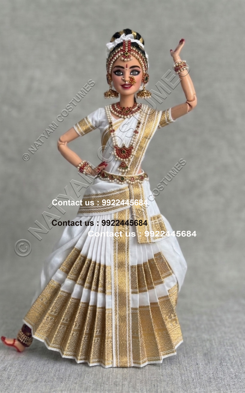 miniature kuchipudi, dance dolls 