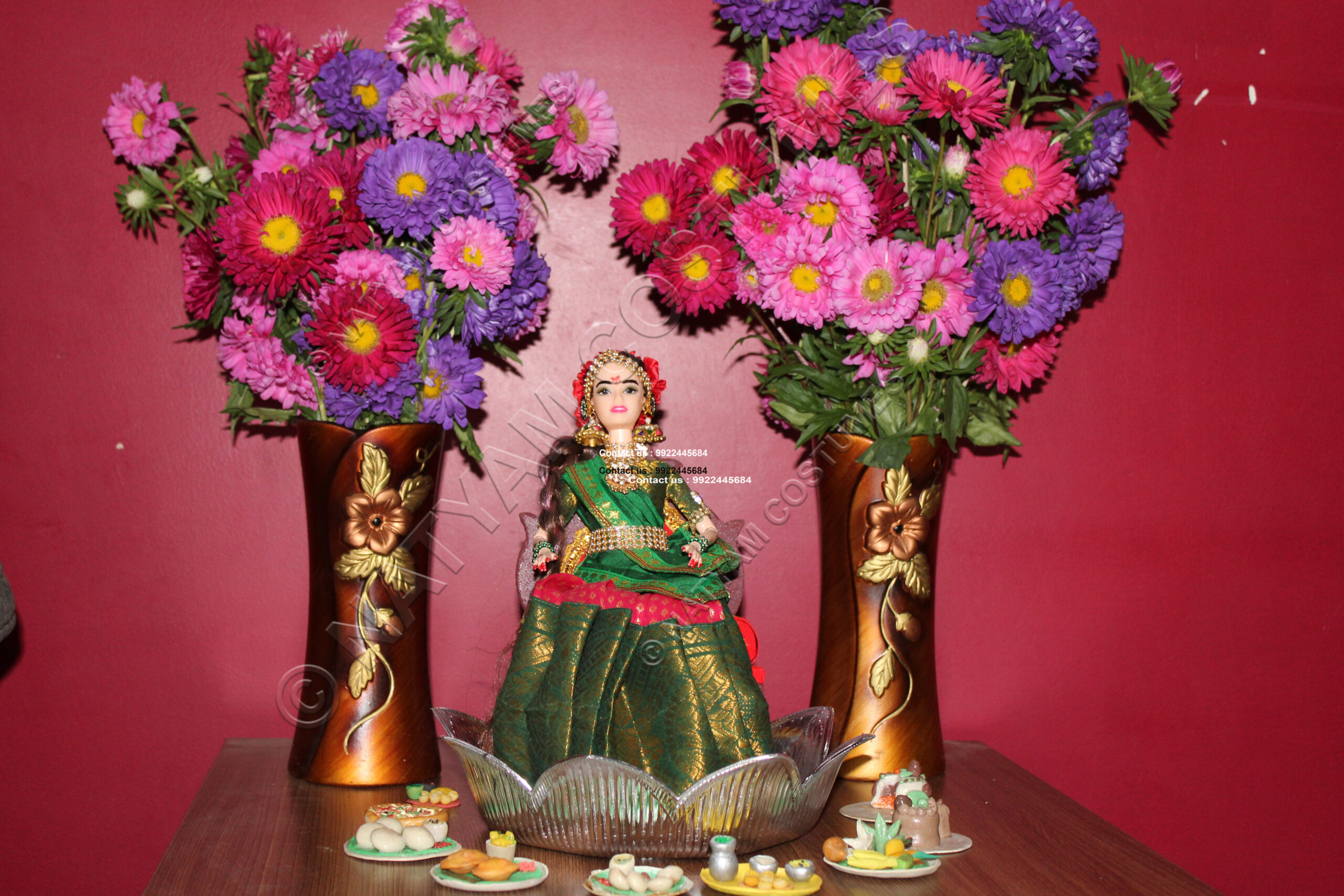 miniature festive & wedding dolls